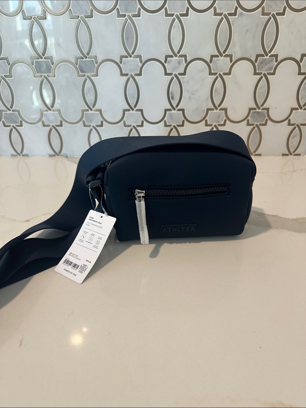 NWT Athleta Diem Crossbody Bag Eclipse (Navy)